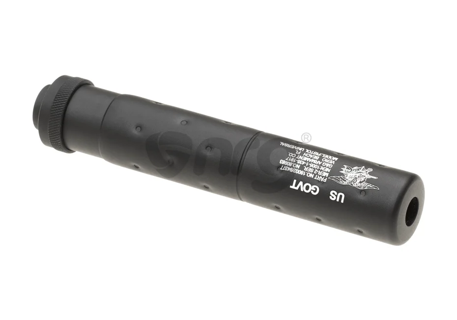 G&G amortizor SOCOM scurt 170x30mm CW Negru