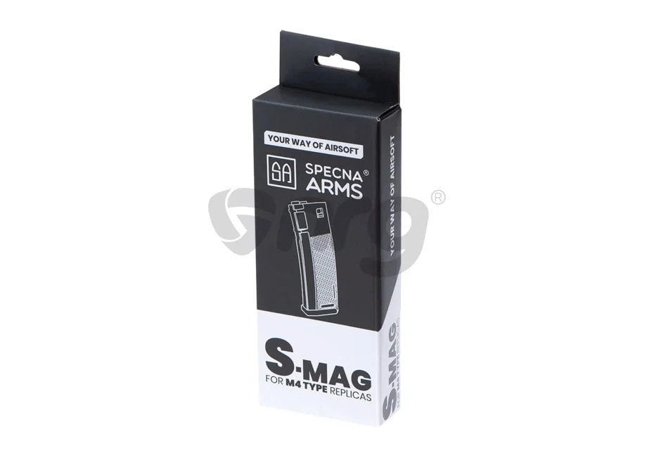Specna Arms incarcator M4/M16 S-Mag Midcap ABS Gri 120bb. 3