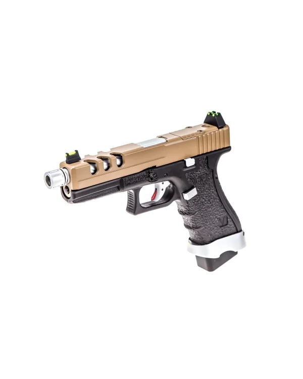Vorsk EU17 vented tan/negru 4
